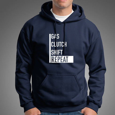 Gas Clutch Shift Repeat Hoodies |  Modified Online Store